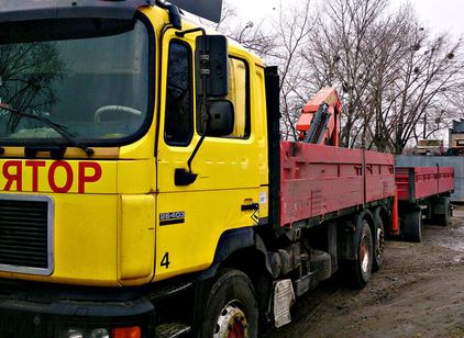 Аренда платформы с краном манипулятором MAN
26.403 30 тонн MAN 26.403