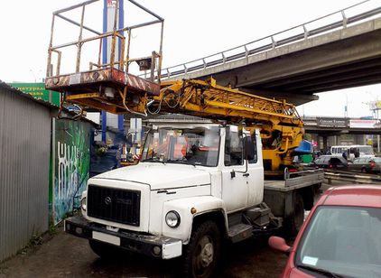 Услуги автовышки ГАЗ 17 метров ГАЗ