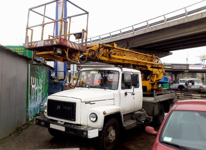 Услуги автовышки ГАЗ 17
метров Аренда ГАЗ