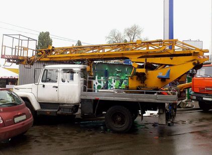 Услуги автовышки ГАЗ 17 метров ГАЗ