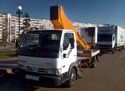 Аренда автовышки Nissan 17 метров NISSAN