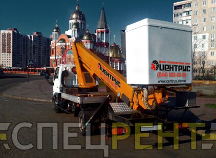 Аренда автовышки Nissan 17 метров NISSAN