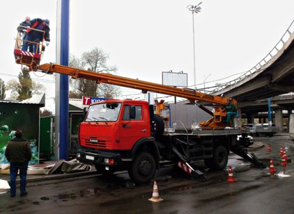 Аренда автовышки на базе
КАМАЗ 22 метра Аренда КАМАЗ