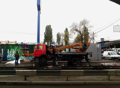 Аренда автовышки на базе КАМАЗ 22 метра КАМАЗ