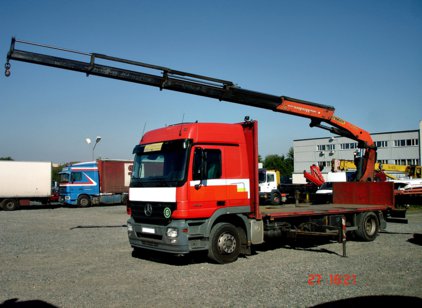 Аренда крана
манипулятора Mersedes Actros 1832 5 тонн Аренда MERCEDES Actros 1832
