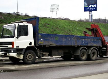 Услуги крана манипулятора DAF CF 250 12 тонн DAF CF 250