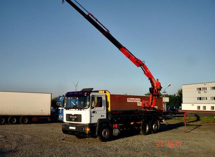 Аренда и услуги крана
манипулятора MAN 15 тонн Аренда MAN