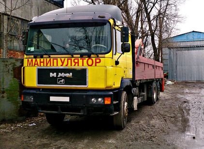 Аренда и услуги крана манипулятора MAN 26.403 15
тонн MAN 26.403