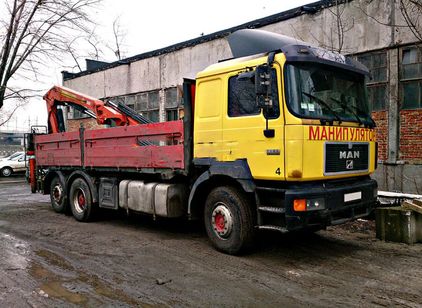 Аренда и услуги крана
манипулятора MAN 26.403 15 тонн Аренда MAN 26.403