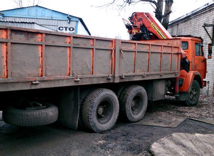 Аренда и услуги крана
манипулятора КАМАЗ 53212 10 10 тонн Аренда КАМАЗ