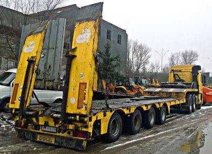 Перевозки тралом MERCEDES 60 тонн MERCEDES