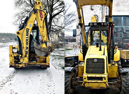 Заказать экскаватор с фронтальным погрузчиком NEW
HOLLAND NEW HOLLAND