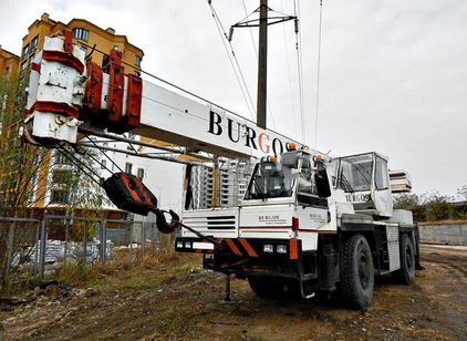 Аренда автокрана BURGOS 35 тонн BURGOS