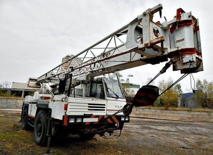 Аренда автокрана BURGOS 35 тонн BURGOS