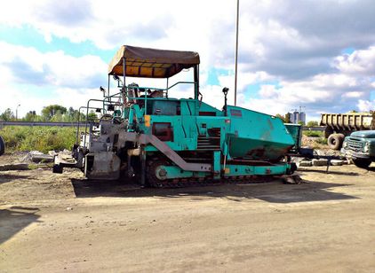 Аренда асфальтоукладчика