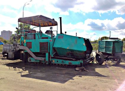 Аренда асфальтоукладчика