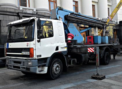 Аренда автовышки DAF 34
метра Аренда DAF