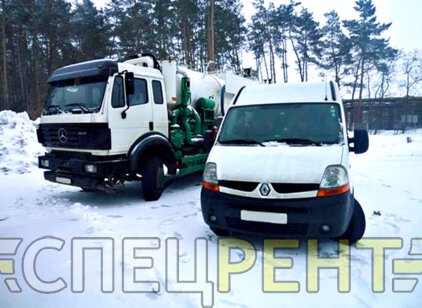 Аренда ассенизатора MERCEDES BENZ Ассенизатор MERC