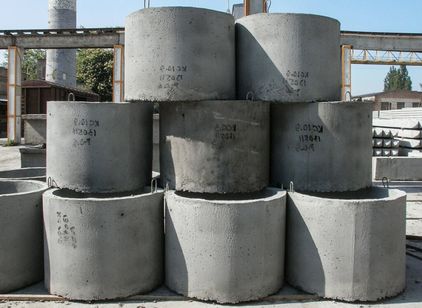 Купить железобетонные кольца с доставкой Кольца бетонные